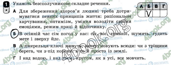ГДЗ Українська мова 9 клас сторінка В2 (1)